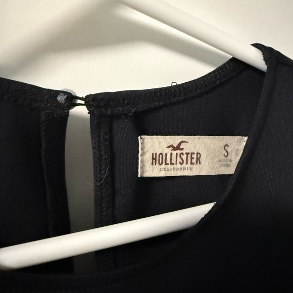 Hollister Black Halter Sheath Mini Dress - Picture 2 of 3